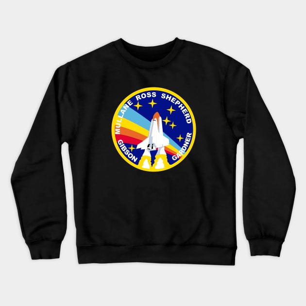 Space Shuttle NASA STS-27 Mission Astronaut Crew Patch Crewneck Sweatshirt by jutulen